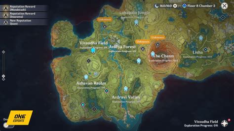 Sumeru Map and Unlock Guide 